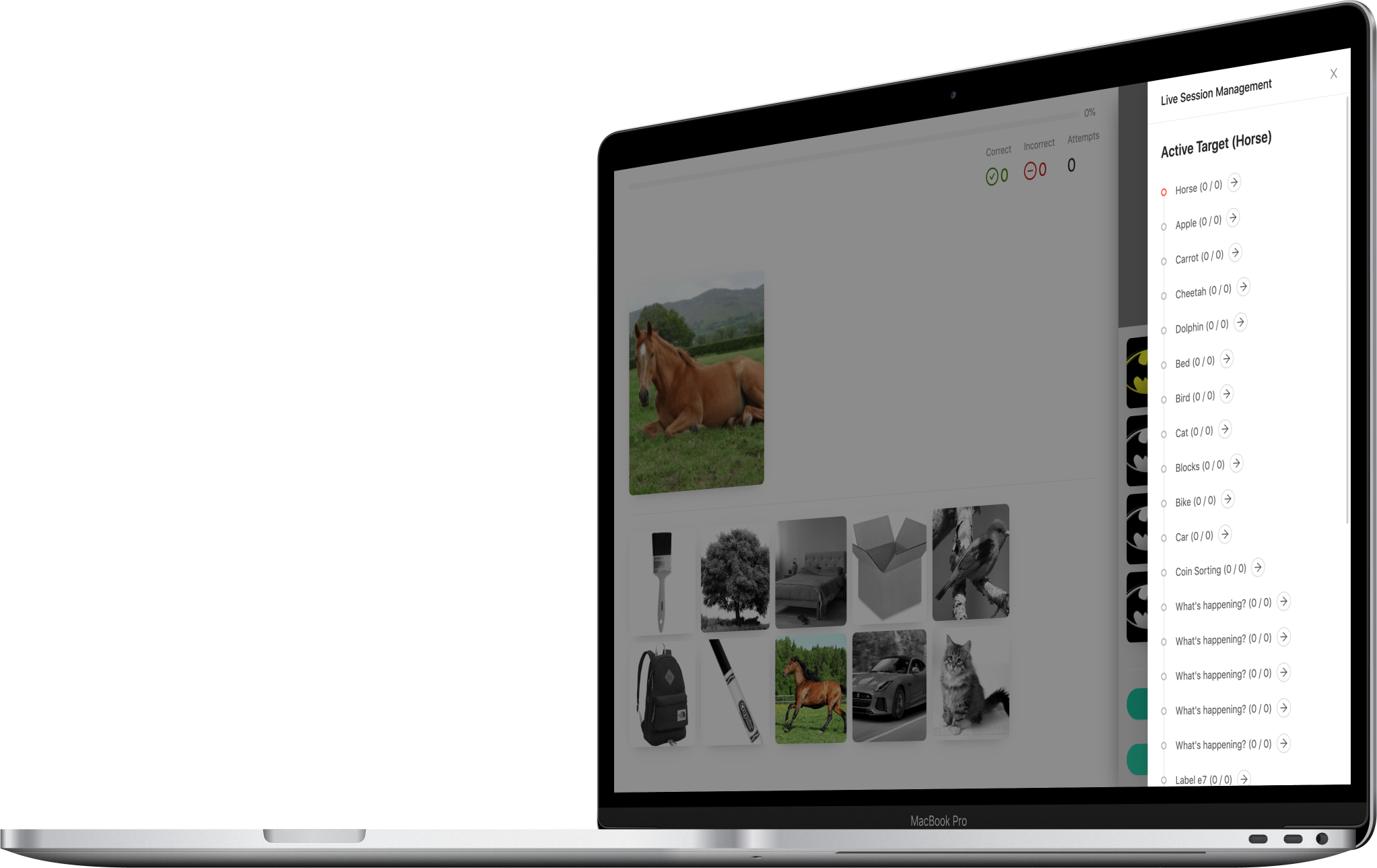 manage session screenshot